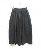 VIRINAヴィリーナ）の古着「ニットスカート」｜ブラック