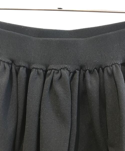VIRINA（ヴィリーナ）VIRINA (ヴィリーナ) ニットスカート ブラック サイズ:Mの古着・服飾アイテム