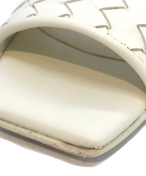 ETRE TOKYO（エトレトウキョウ）ETRE TOKYO (エトレトウキョウ) ナローストラップレザーメッシュミール アイボリー サイズ:37の古着・服飾アイテム