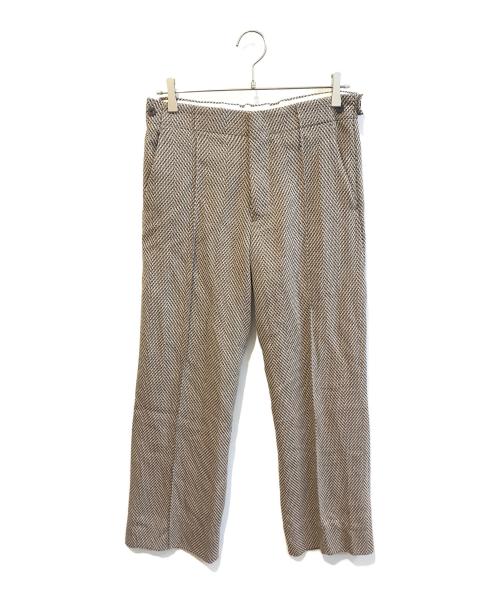 OVERCOAT（オーバーコート）OVERCOAT (オーバーコート) STRAIGHT LEG TROUSER　S23P017-APHB ベージュの古着・服飾アイテム