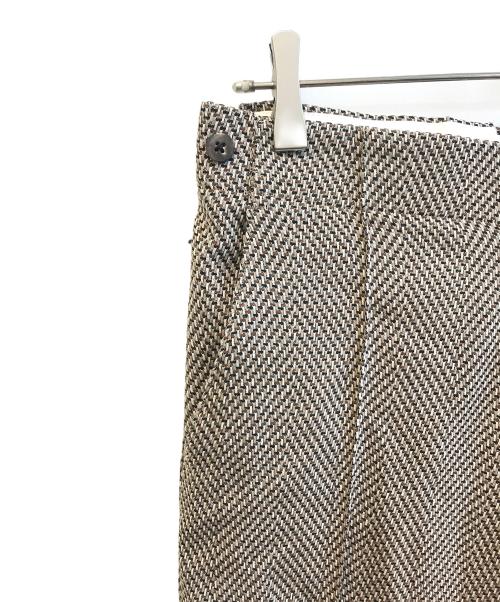 OVERCOAT（オーバーコート）OVERCOAT (オーバーコート) STRAIGHT LEG TROUSER　S23P017-APHB ベージュの古着・服飾アイテム