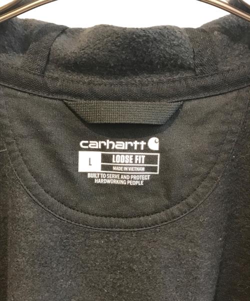 CarHartt（カーハート）CarHartt (カーハート) ジップパーカー ブラック サイズ:Lの古着・服飾アイテム