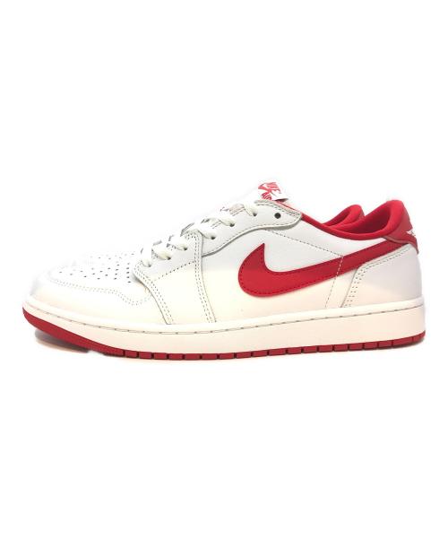 NIKE（ナイキ）NIKE (ナイキ) AIR JORDAN 1 RETRO LOW OG ホワイト サイズ:30ｃｍの古着・服飾アイテム