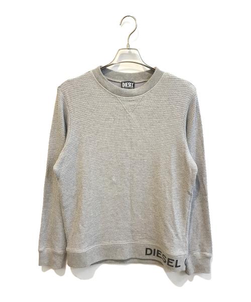 DIESEL（ディーゼル）DIESEL (ディーゼル) サーマルカットソー　A00075 グレー サイズ:Mの古着・服飾アイテム