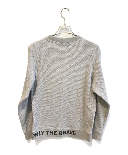 DIESEL（ディーゼル）DIESEL (ディーゼル) サーマルカットソー　A00075 グレー サイズ:Mの古着・服飾アイテム