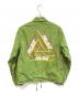 PALACE (パレス) Tri Outline Coach Jacket 黄緑 サイズ:M 未使用品：12000円