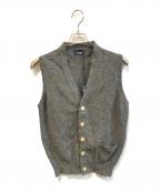 DRAKE'Sドレイクス）の古着「ウールニットベスト」｜グレー