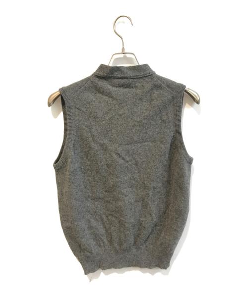 DRAKE'S（ドレイクス）DRAKE'S (ドレイクス) ウールニットベスト グレー サイズ:Mの古着・服飾アイテム