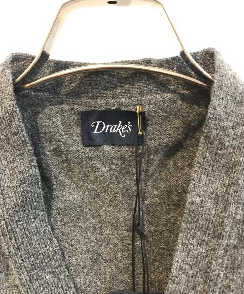 DRAKE'S（ドレイクス）DRAKE'S (ドレイクス) ウールニットベスト グレー サイズ:Mの古着・服飾アイテム