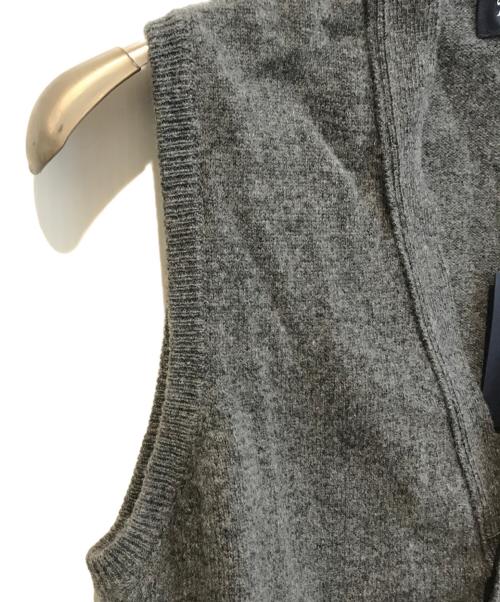 DRAKE'S（ドレイクス）DRAKE'S (ドレイクス) ウールニットベスト グレー サイズ:Mの古着・服飾アイテム