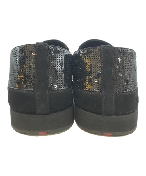 PRADA SPORTS（プラダスポーツ）PRADA SPORTS (プラダスポーツ) スパンコールスリッポン　3S5833 ブラック サイズ:40の古着・服飾アイテム