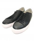 brightwayブライトウェイ）の古着「EVAソール レザースニーカー BR7001EVA」｜ブラック