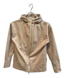ourhome（アワホーム）の古着「きれいめパーカー　TO-002」｜ベージュ