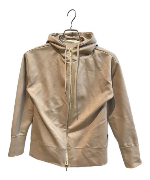 ourhome（アワホーム）ourhome (アワホーム) きれいめパーカー　TO-002 ベージュ サイズ:Mの古着・服飾アイテム