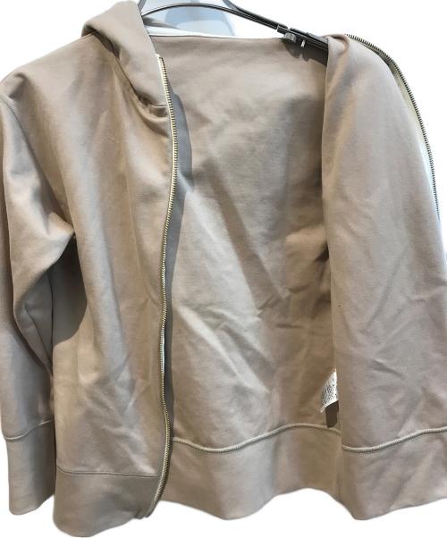 ourhome（アワホーム）ourhome (アワホーム) きれいめパーカー　TO-002 ベージュ サイズ:Mの古着・服飾アイテム