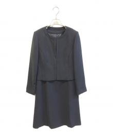 ELENA（エレナ）の古着「セットアップスーツ　210486C-3」｜ネイビー