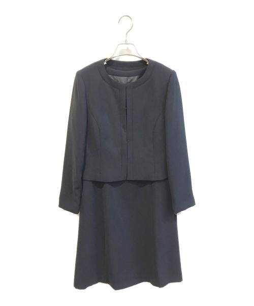 ELENA（エレナ）ELENA (エレナ) セットアップスーツ　210486C-3 ネイビー サイズ:9APの古着・服飾アイテム