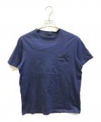 PRADAプラダ）の古着「ポケットTシャツ　UJN006 R131 1GAW」｜ブルー