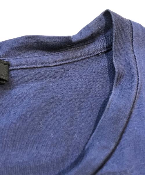 PRADA（プラダ）PRADA (プラダ) ポケットTシャツ　UJN006 R131 1GAW ブルー サイズ:Lの古着・服飾アイテム