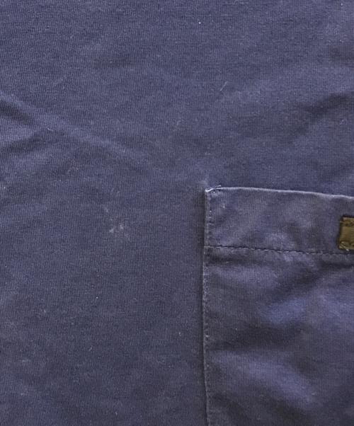 PRADA（プラダ）PRADA (プラダ) ポケットTシャツ　UJN006 R131 1GAW ブルー サイズ:Lの古着・服飾アイテム