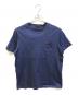 PRADA（プラダ）の古着「ポケットTシャツ　UJN006 R131 1GAW」｜ブルー