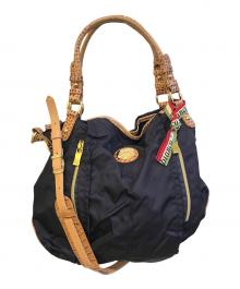 Orobianco（オロビアンコ）の古着「2WAYショルダーバッグ」｜ネイビー