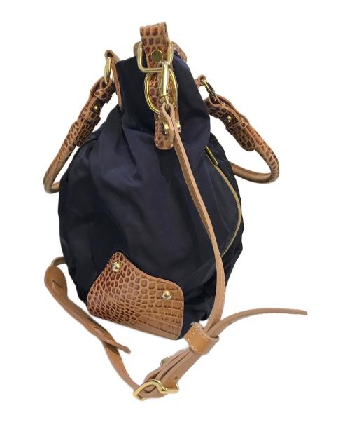 Orobianco（オロビアンコ）Orobianco (オロビアンコ) 2WAYショルダーバッグ ネイビーの古着・服飾アイテム