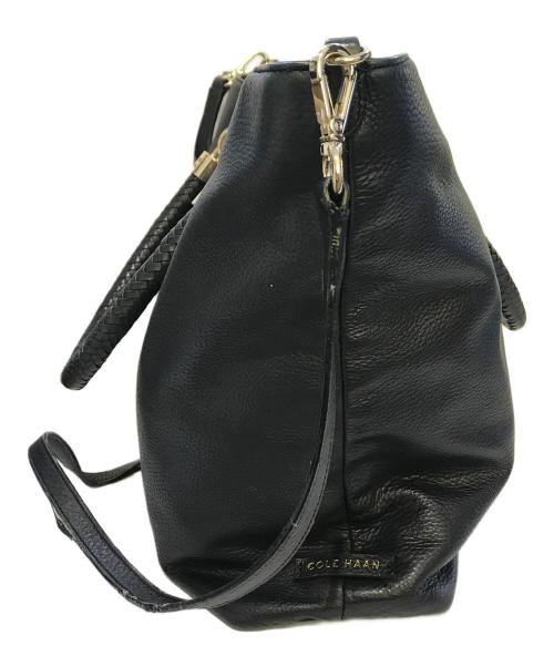 COLE HAAN（コールハーン）COLE HAAN (コールハーン) 2WAYショルダーバッグ ブラックの古着・服飾アイテム