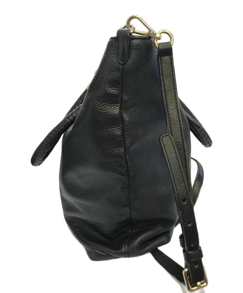 COLE HAAN（コールハーン）COLE HAAN (コールハーン) 2WAYショルダーバッグ ブラックの古着・服飾アイテム