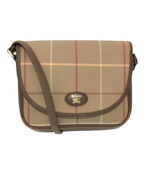 Burberry's（バーバリー）Burberry's (バーバリー) ショルダーバッグ ベージュの古着・服飾アイテム