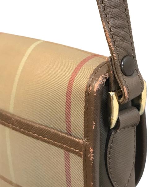 Burberry's（バーバリー）Burberry's (バーバリー) ショルダーバッグ ベージュの古着・服飾アイテム