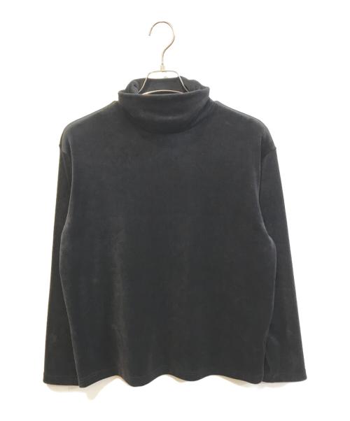 suavele（シュアーヴル）suavele (シュアーヴル) タートルネックカットソー RX-0084 ブラック サイズ:M 未使用品の古着・服飾アイテム