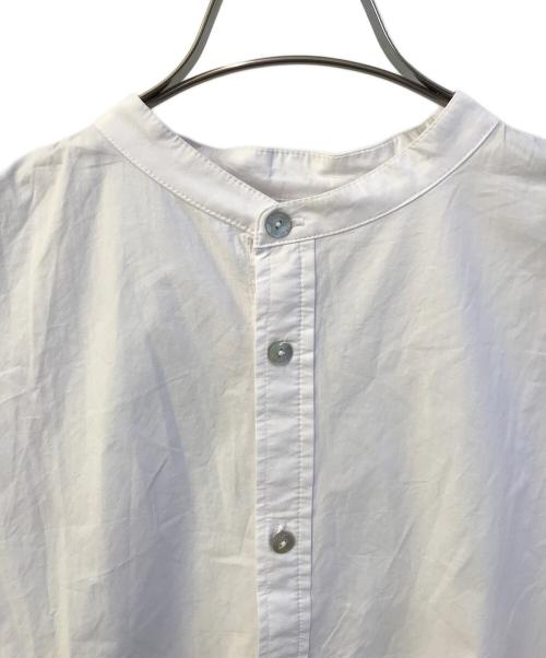 vent blanc+（ヴァンブラン）VENT BLANC+ (ヴァンブラン) オーバーシャツ ホワイト サイズ:Freeの古着・服飾アイテム