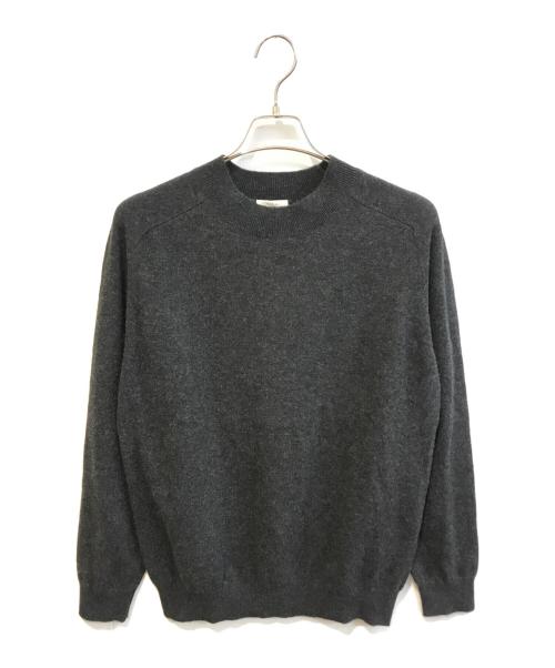 417 by EDIFICE（417 バイ エディフィス）417 by EDIFICE (417 バイ エディフィス) カシミヤ クルーネックニット 23-080-312-6210-4-0 グレー サイズ:M 未使用品の古着・服飾アイテム