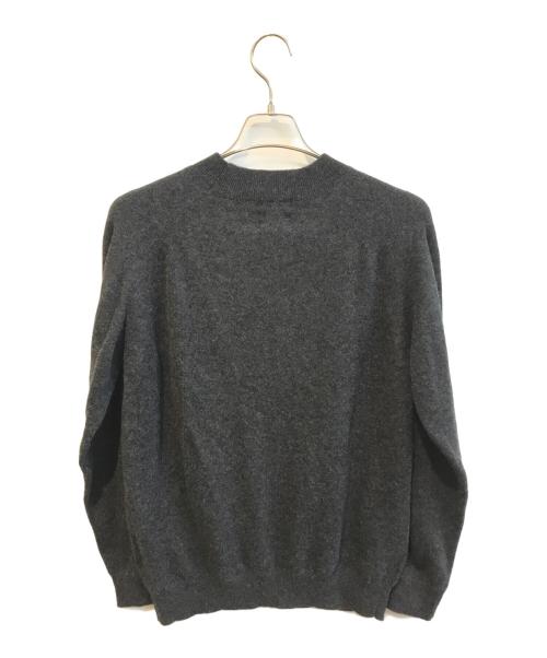 417 by EDIFICE（417 バイ エディフィス）417 by EDIFICE (417 バイ エディフィス) カシミヤ クルーネックニット 23-080-312-6210-4-0 グレー サイズ:M 未使用品の古着・服飾アイテム