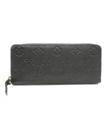 LOUIS VUITTON（ルイ ヴィトン）の古着「ラウンドファスナー財布 M60171」｜ブラック