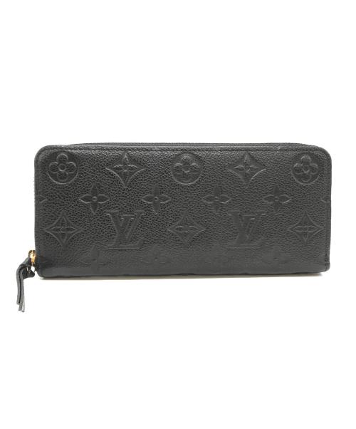 LOUIS VUITTON（ルイ ヴィトン）LOUIS VUITTON (ルイ ヴィトン) ラウンドファスナー財布 M60171 ブラックの古着・服飾アイテム
