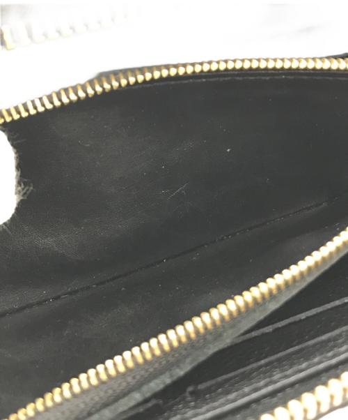 LOUIS VUITTON（ルイ ヴィトン）LOUIS VUITTON (ルイ ヴィトン) ラウンドファスナー財布 M60171 ブラックの古着・服飾アイテム