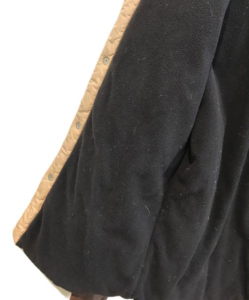 FLAT HEAD（フラット ヘッド）FLAT HEAD (フラット ヘッド) レザー切替ダウンジャケット ベージュ サイズ:Lの古着・服飾アイテム