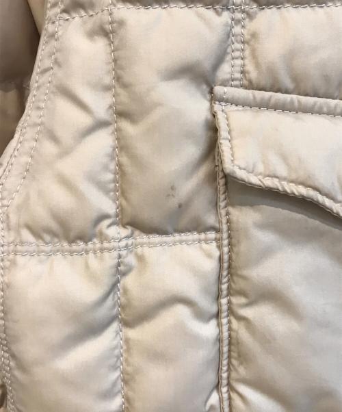 FLAT HEAD（フラット ヘッド）FLAT HEAD (フラット ヘッド) レザー切替ダウンジャケット ベージュ サイズ:Lの古着・服飾アイテム