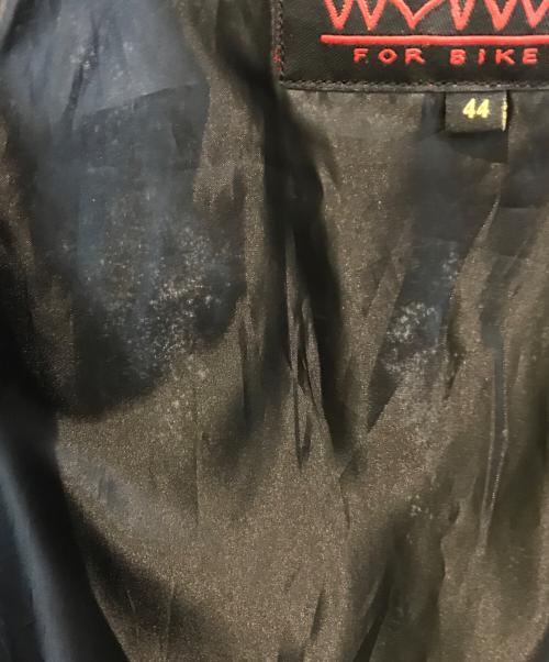 HEAVY FOR BIKERS（ヘビーフォーバイカーズ）HEAVY FOR BIKERS (ヘビーフォーバイカーズ) コンチョ ボタン ウエスタン レザー ジャケット ブラック サイズ:XLの古着・服飾アイテム