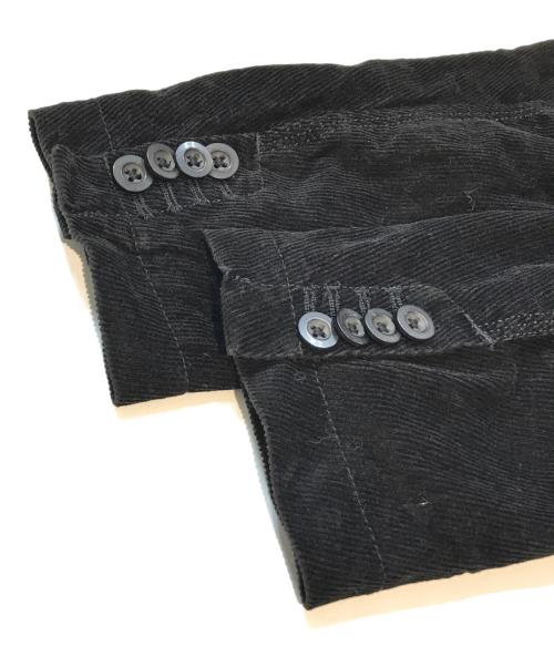 DIESEL（ディーゼル）DIESEL (ディーゼル) コーデュロイジャケット ブラック サイズ:Mの古着・服飾アイテム