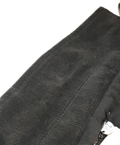 DIESEL（ディーゼル）DIESEL (ディーゼル) コーデュロイジャケット ブラック サイズ:Mの古着・服飾アイテム