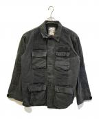 stussyステューシー）の古着「BDUジャケット」｜グレー