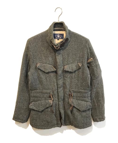 AVIREX（アヴィレックス）AVIREX (アヴィレックス) ジャケット ブラウン サイズ:Lの古着・服飾アイテム