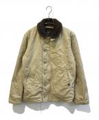 ALPHAアルファ）の古着「デッキジャケット 20031-14」｜ベージュ