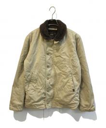 ALPHA（アルファ）の古着「デッキジャケット 20031-14」｜ベージュ