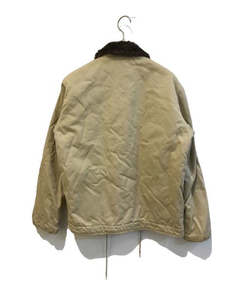 ALPHA（アルファ）ALPHA (アルファ) デッキジャケット 20031-14 ベージュ サイズ:Mの古着・服飾アイテム