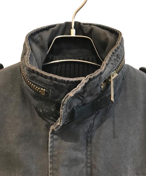 ALPHA（アルファ）ALPHA (アルファ) ボアライナー付きミリタリージャケット ブラック サイズ:Mの古着・服飾アイテム