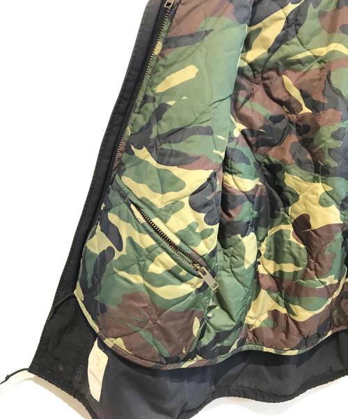 ALPHA（アルファ）ALPHA (アルファ) ボアライナー付きミリタリージャケット ブラック サイズ:Mの古着・服飾アイテム